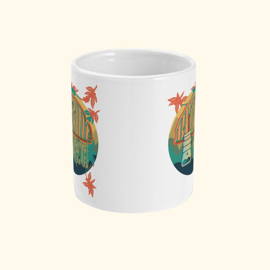 Koffie mok als koffie cadeau voor de koffieliefhebber. Vooraanzicht.