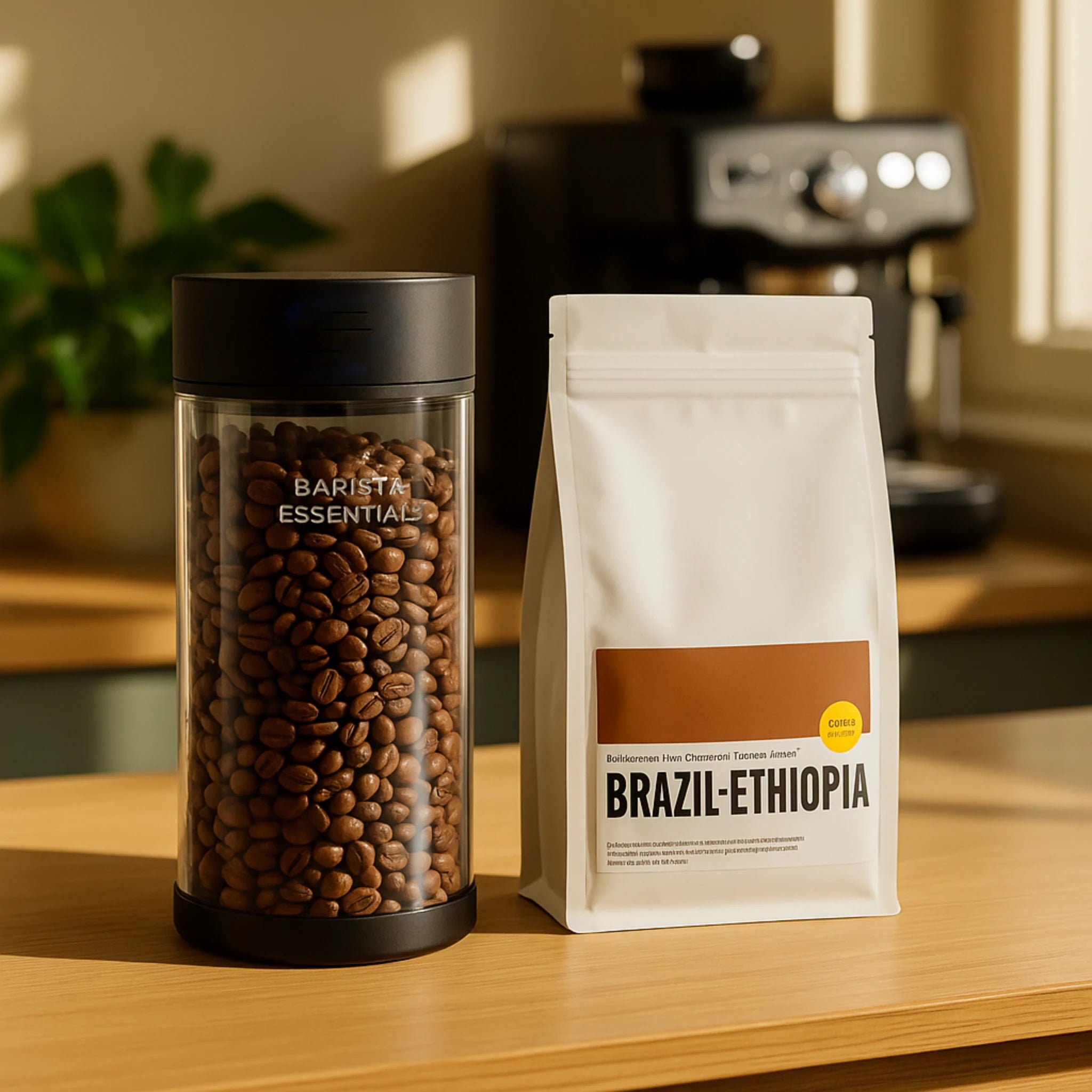 Smart Vacuum Koffiebus & Voedsel Opslag, Luchtdichte Koffie Smart Vacuum Koffiebus & Voedsel Opslag, Luchtdichte Koffie