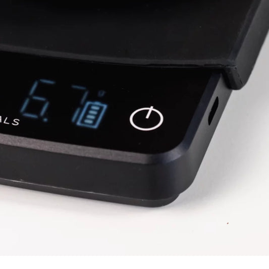 Waterbestendig ontwerp van de Koffie Weegschaal met Auto Timer voorkomt schade door morsen.