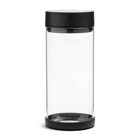 Transparante 500 gram vacuum bewaarbus voor koffiebonen – strak en minimalistisch design