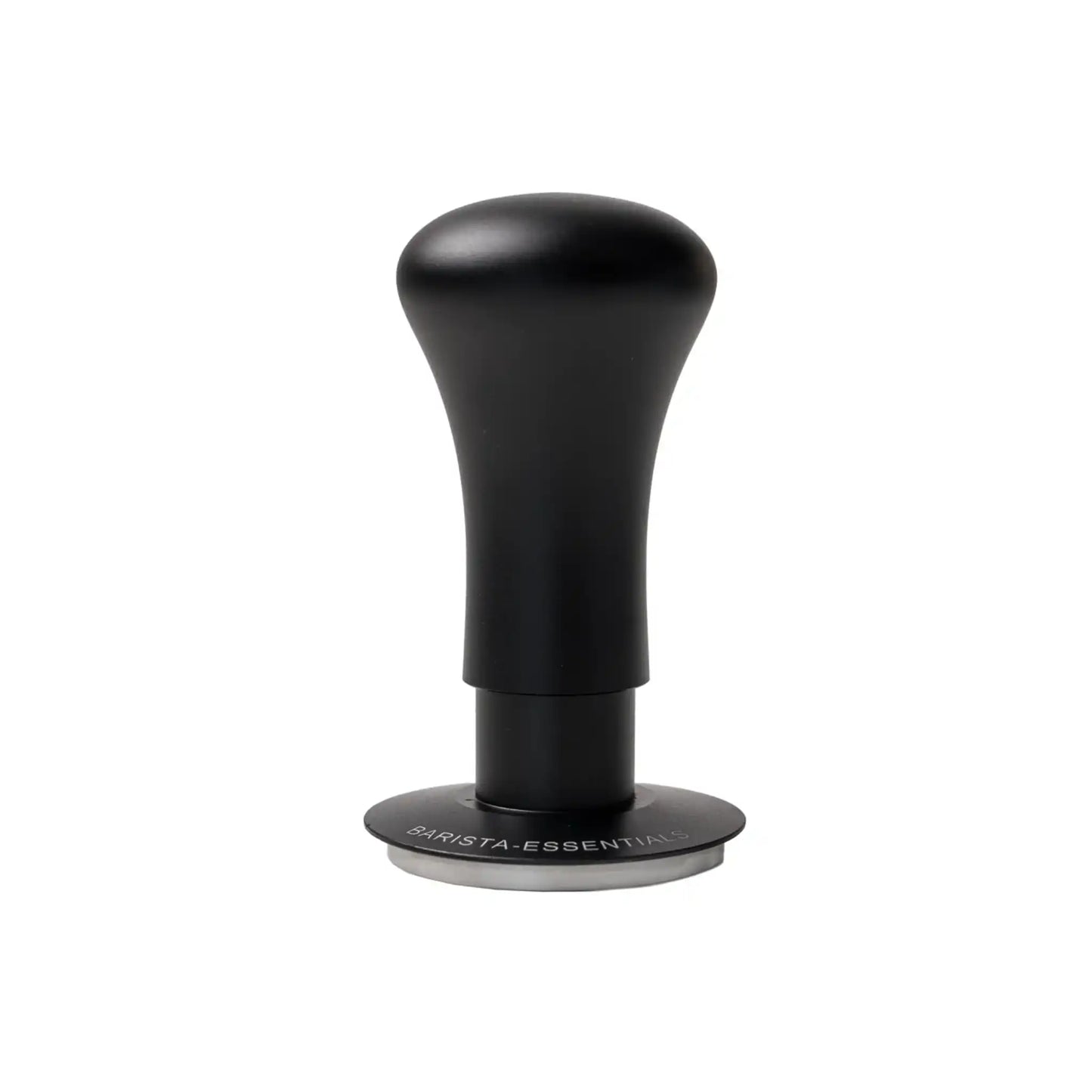 Gekalibreerde spring tamper 51 mm in zwart voor constante tampdruk en stabiele espresso-extractie. voor gelijkmatig tampen bij Sage espressomachines met compacte portafilters