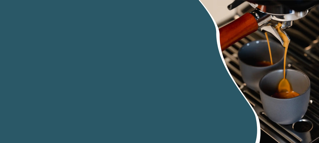 Thuisbarista-opstelling met espressomachine, Eureka koffiemolen, weegschaal en koffiebonen tijdens een barista-workshop aan huis over consistente espresso-extractie.