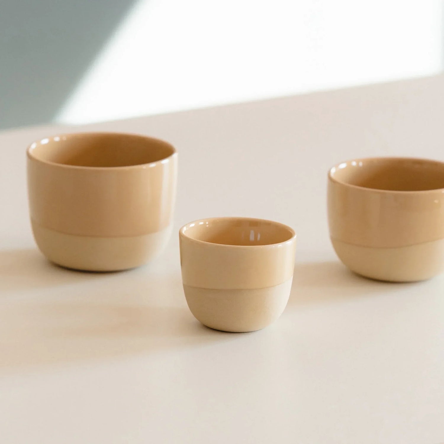 Koffiekopjes Zand Geel | Barista Essentials