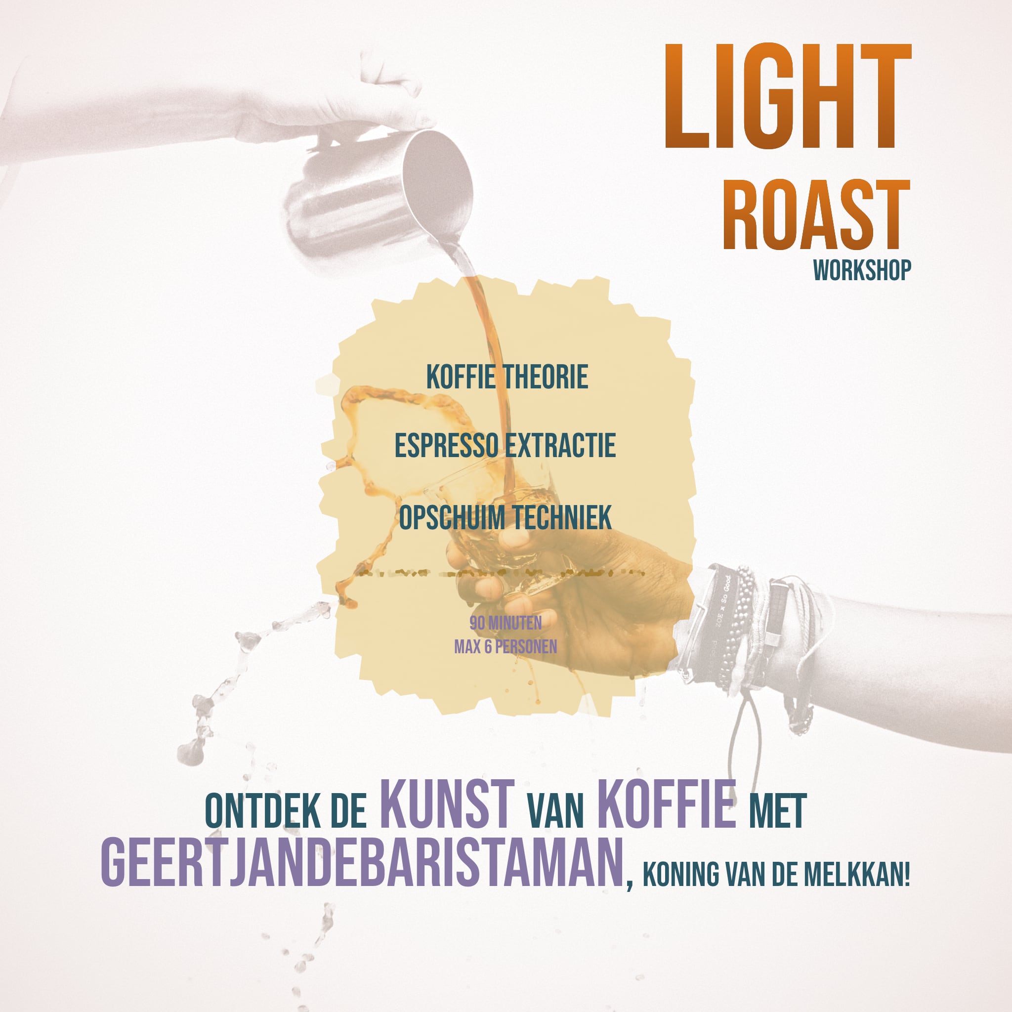 Leer de fijne kneepjes van het barista-vak met onze professionele training. Barista Workshop Volgen.