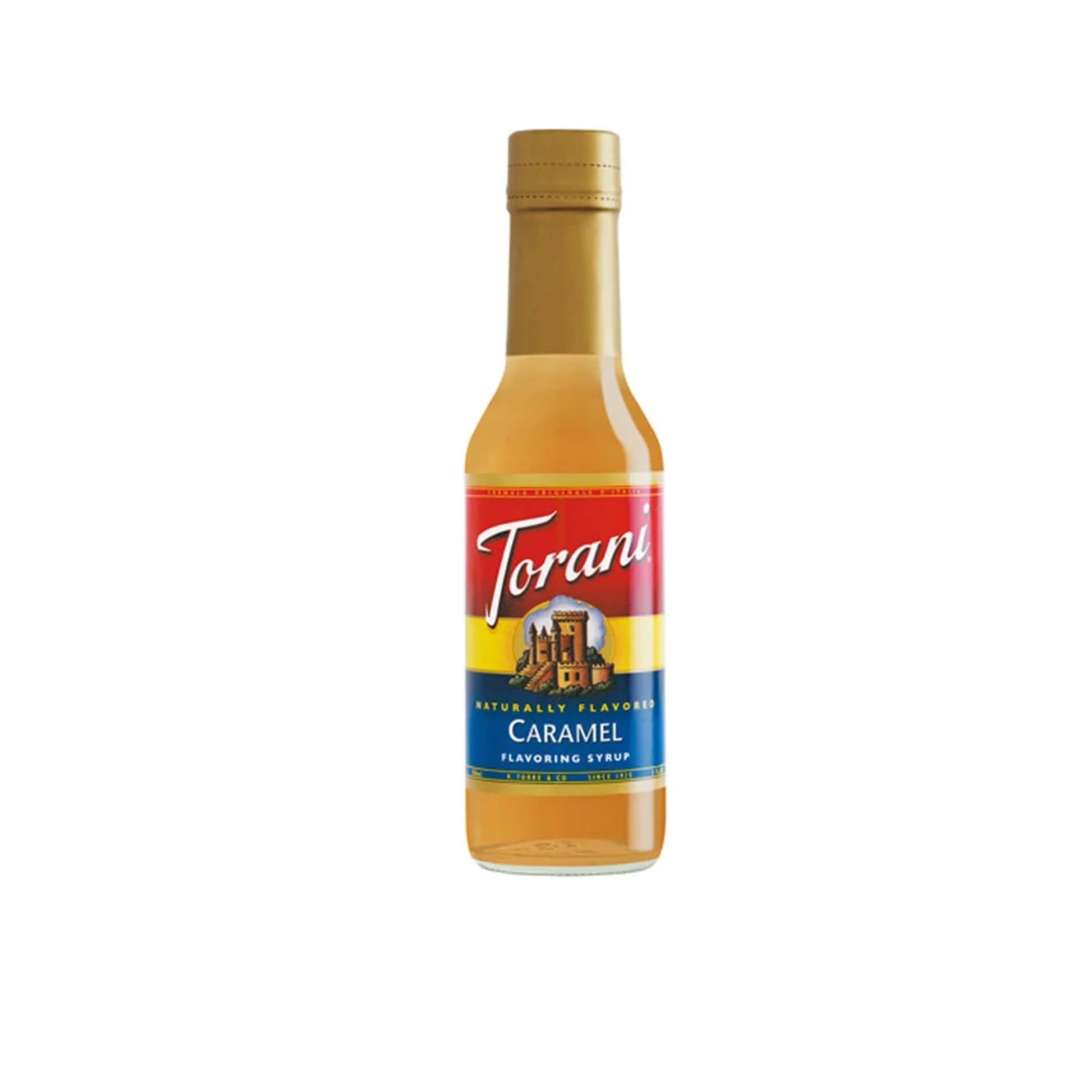 Torani koffie siroop caramel kleine fles 0,15 liter