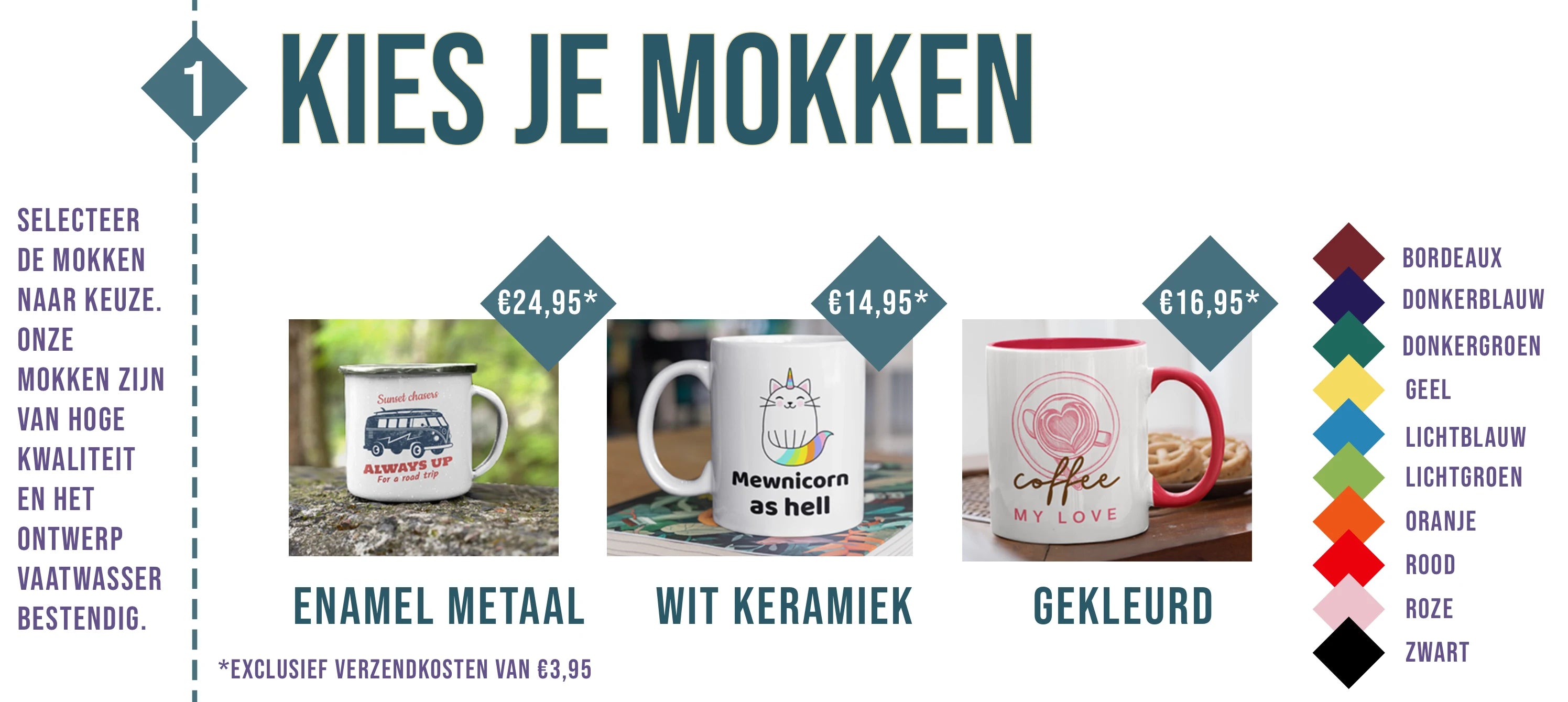 Unieke Gepersonaliseerde Koffie Mokken Originele Mokken Bedrukken Bestellen Kopen 1