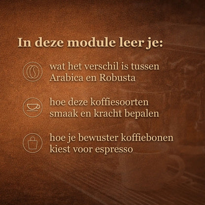 Overzicht van wat je leert over het verschil tussen arabica en robusta koffiebonen voor espresso en hoe je betere bonen kiest