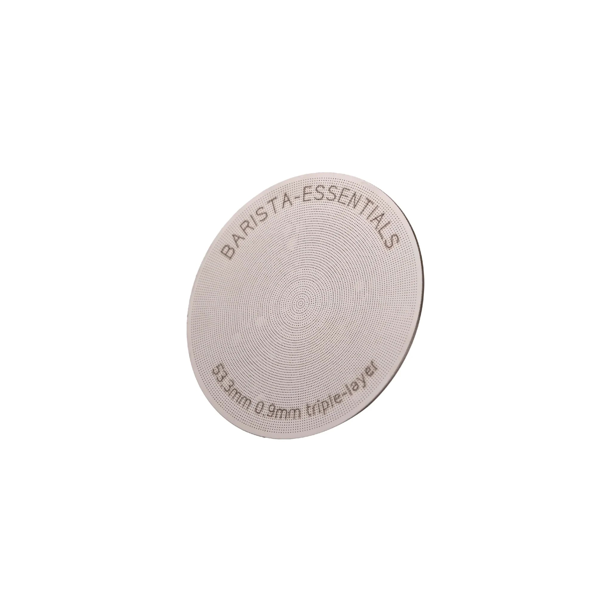 Barista Essentials Puck Screen V2 53,3 mm van RVS voor Sage Solis en Breville 54 mm portafilters