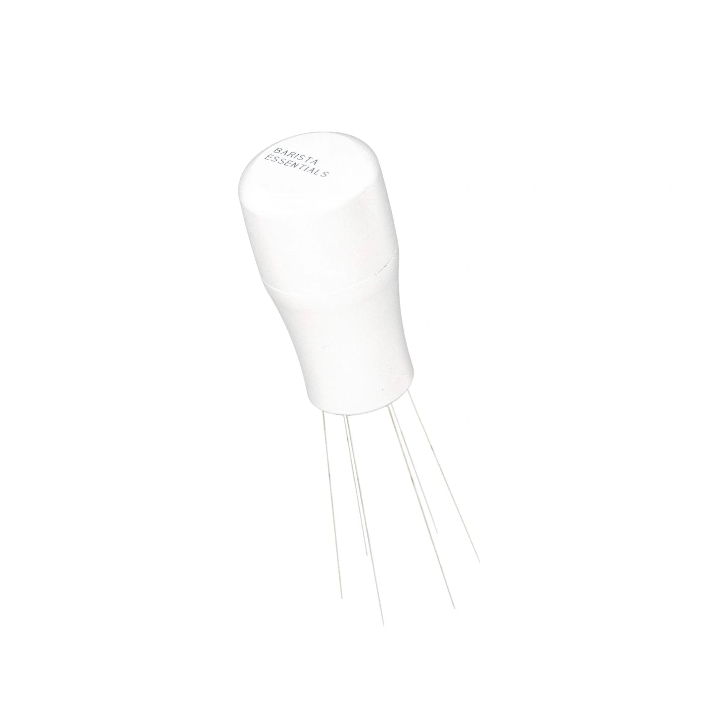 Witte Barista Essentials WDT-tool zonder houder voor het verdelen van gemalen koffie en betere puck prep bij espresso