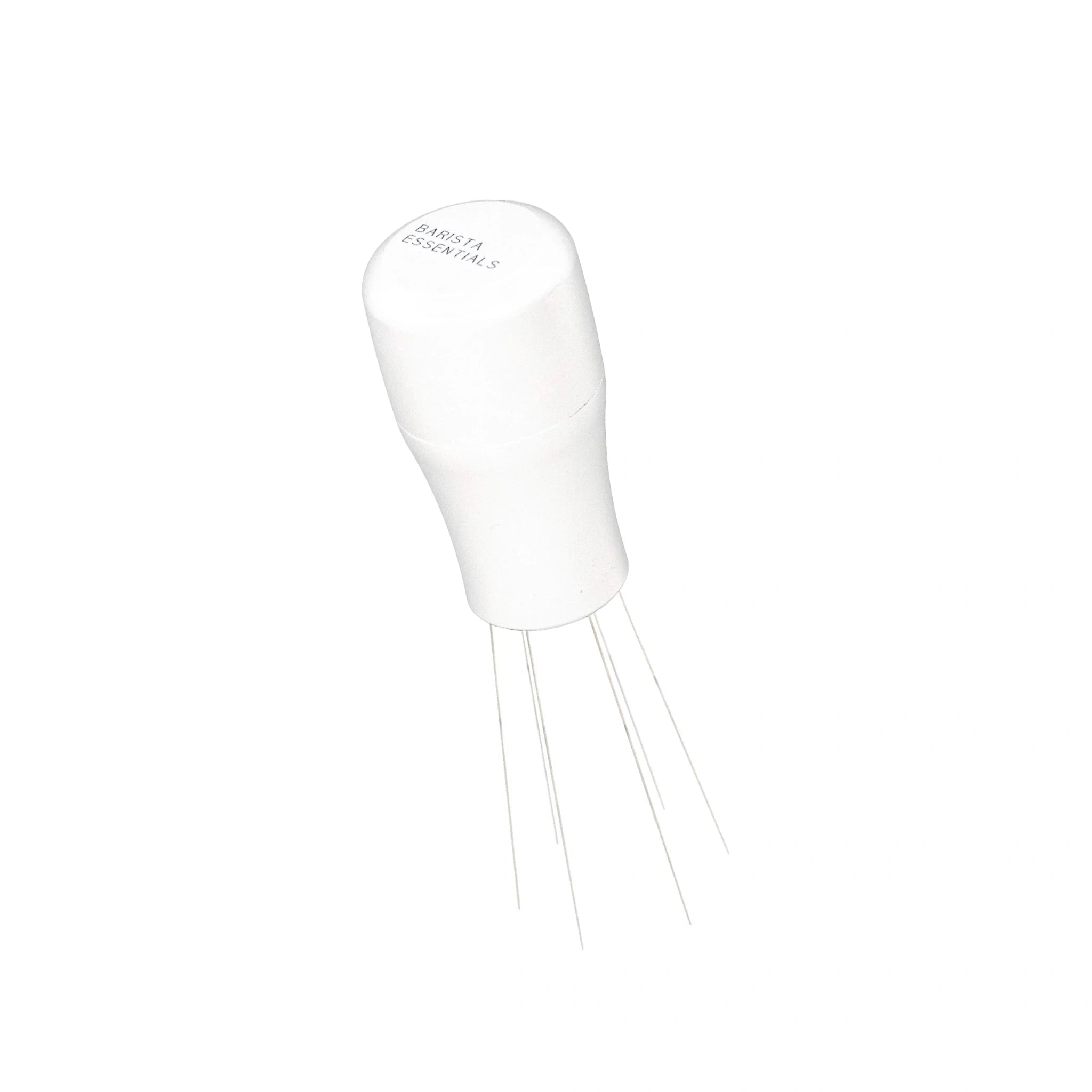 Witte Barista Essentials WDT-tool zonder houder voor het verdelen van gemalen koffie en betere puck prep bij espresso