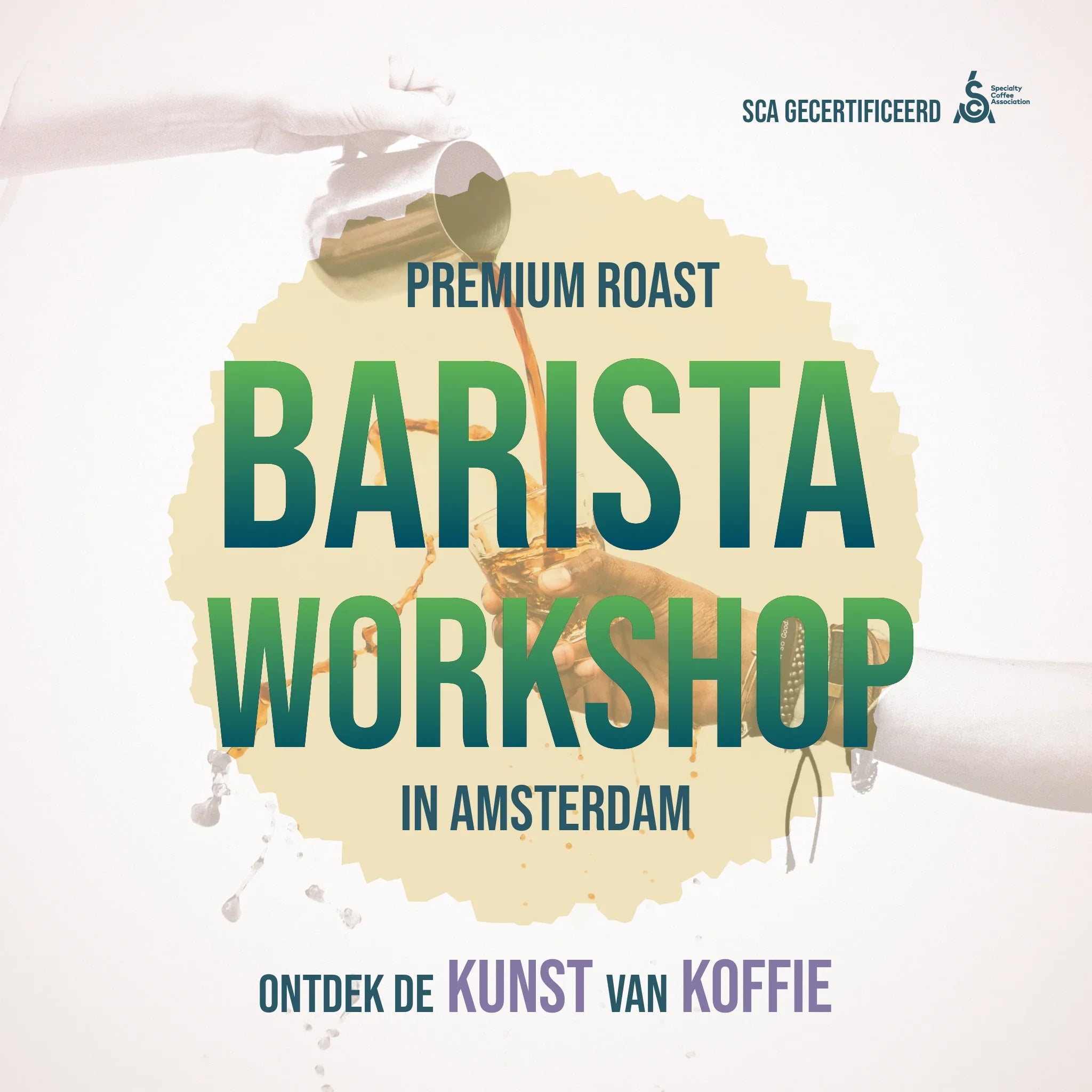 barista koffie workshop training cursus in Amsterdam volgen boeken reserveren van Geertjandebaristaman 22 juni 2024.