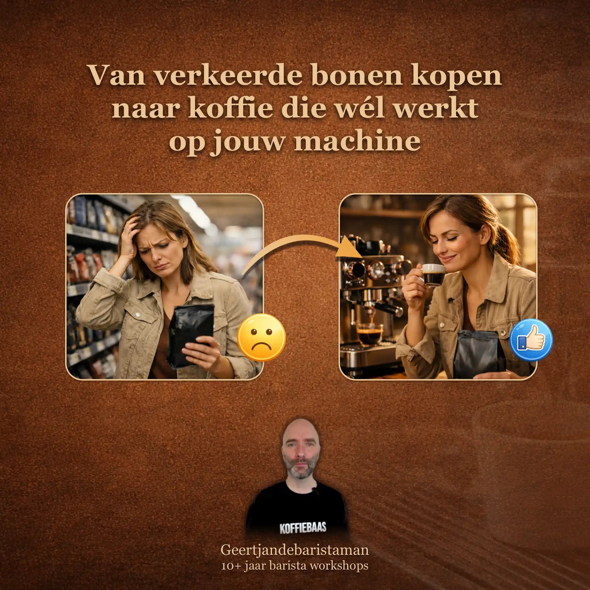 Van verkeerde koffiebonen kopen naar espresso die goed werkt op jouw machine door de juiste keuze tussen arabica en robusta