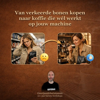 Van verkeerde koffiebonen kopen naar espresso die goed werkt op jouw machine door de juiste keuze tussen arabica en robusta