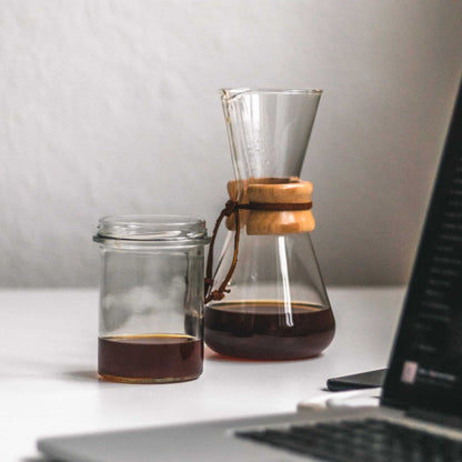 Chemex Filter method 3 Cups for filter coffee.