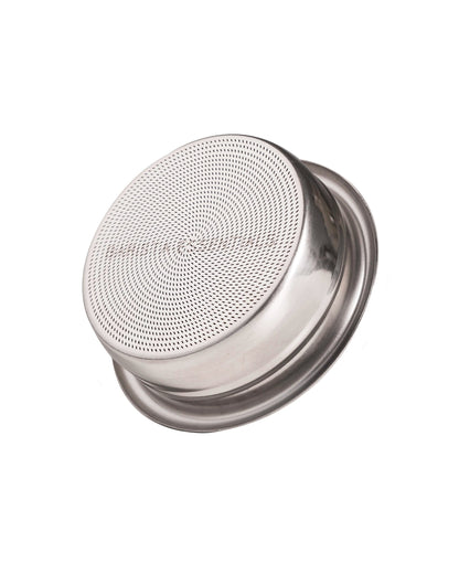 Onderzijde van het 58 mm 1-laags precisiefilterbakje