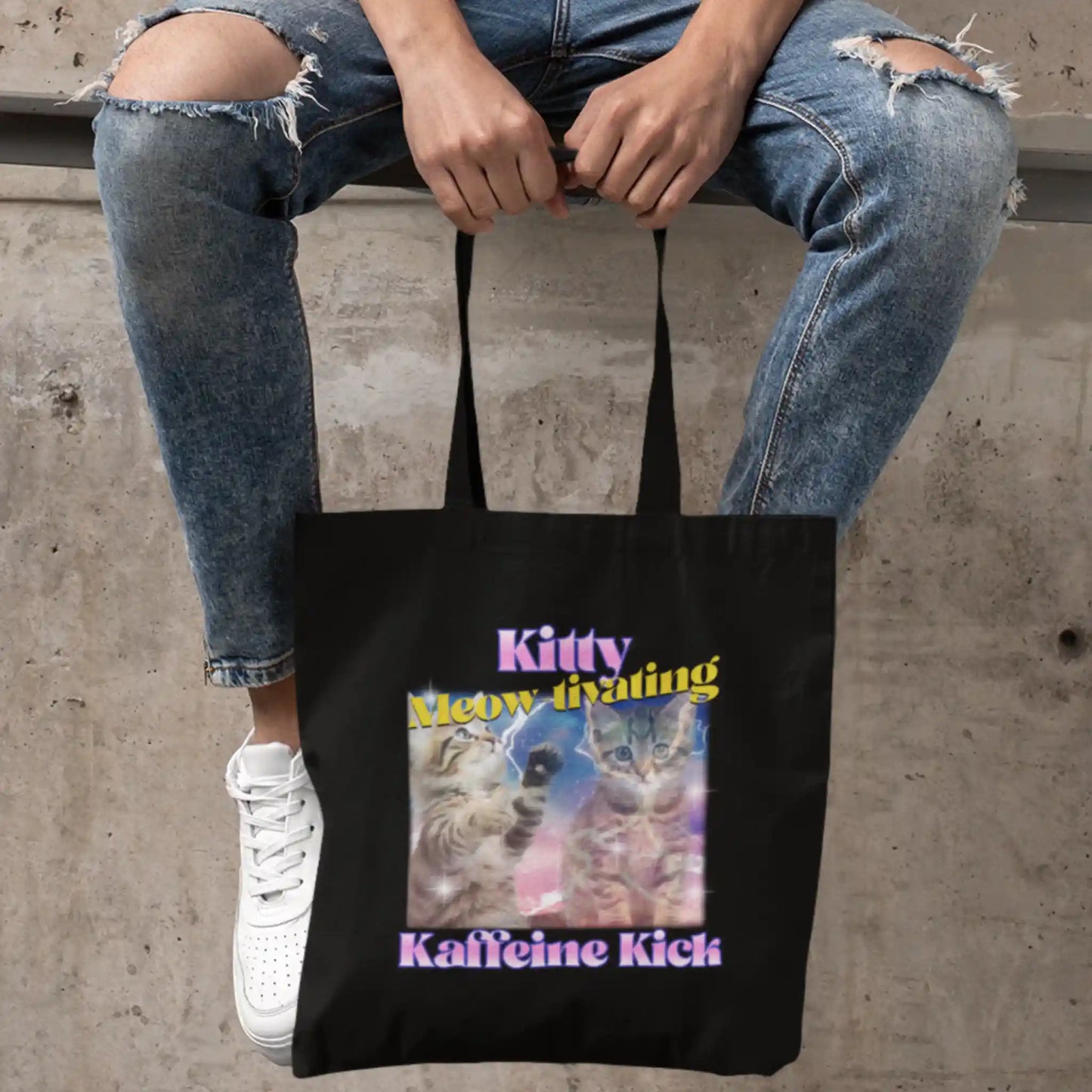 Tote Draagtas | Kitty Kaffeine Kick