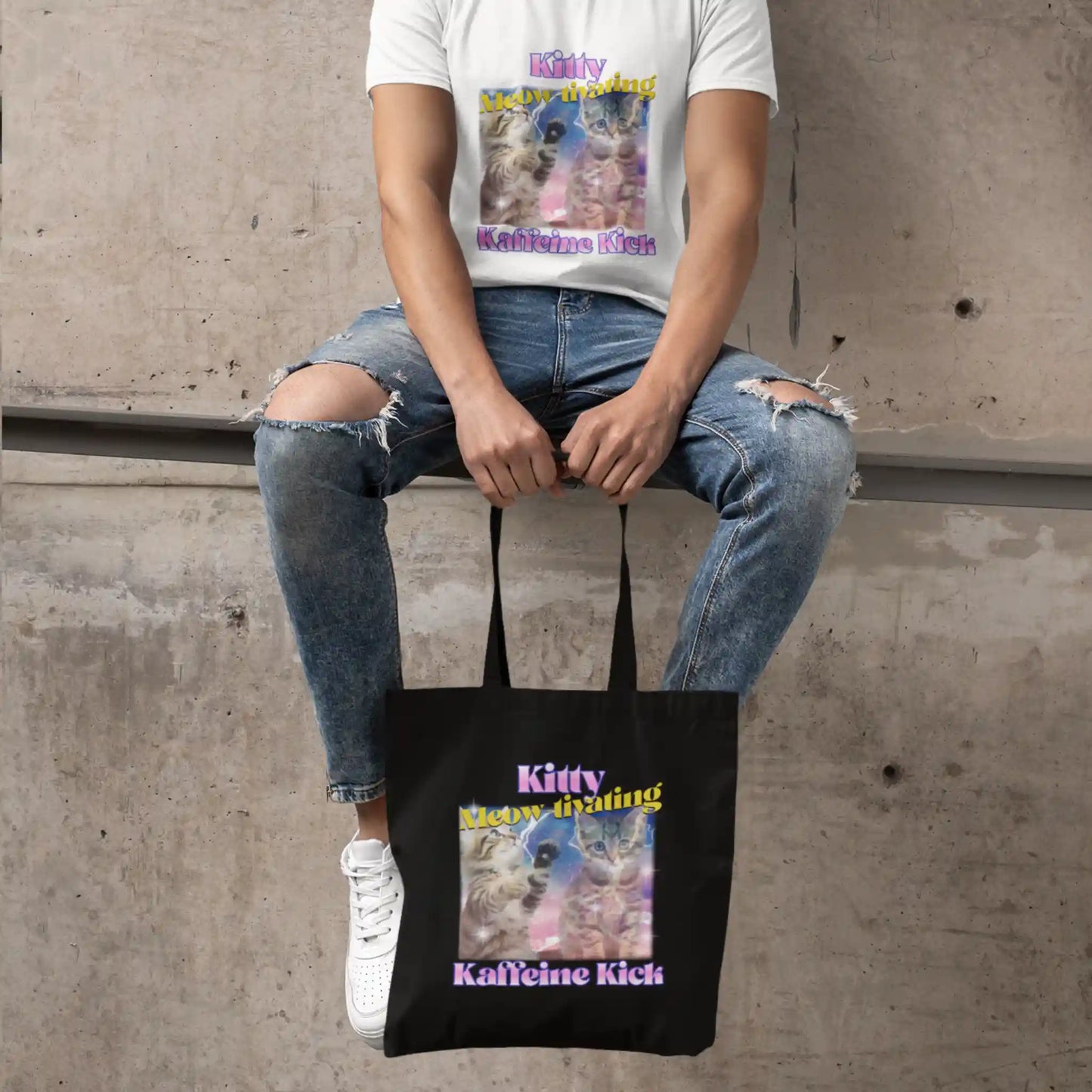 Tote Draagtas | Kitty Kaffeine Kick