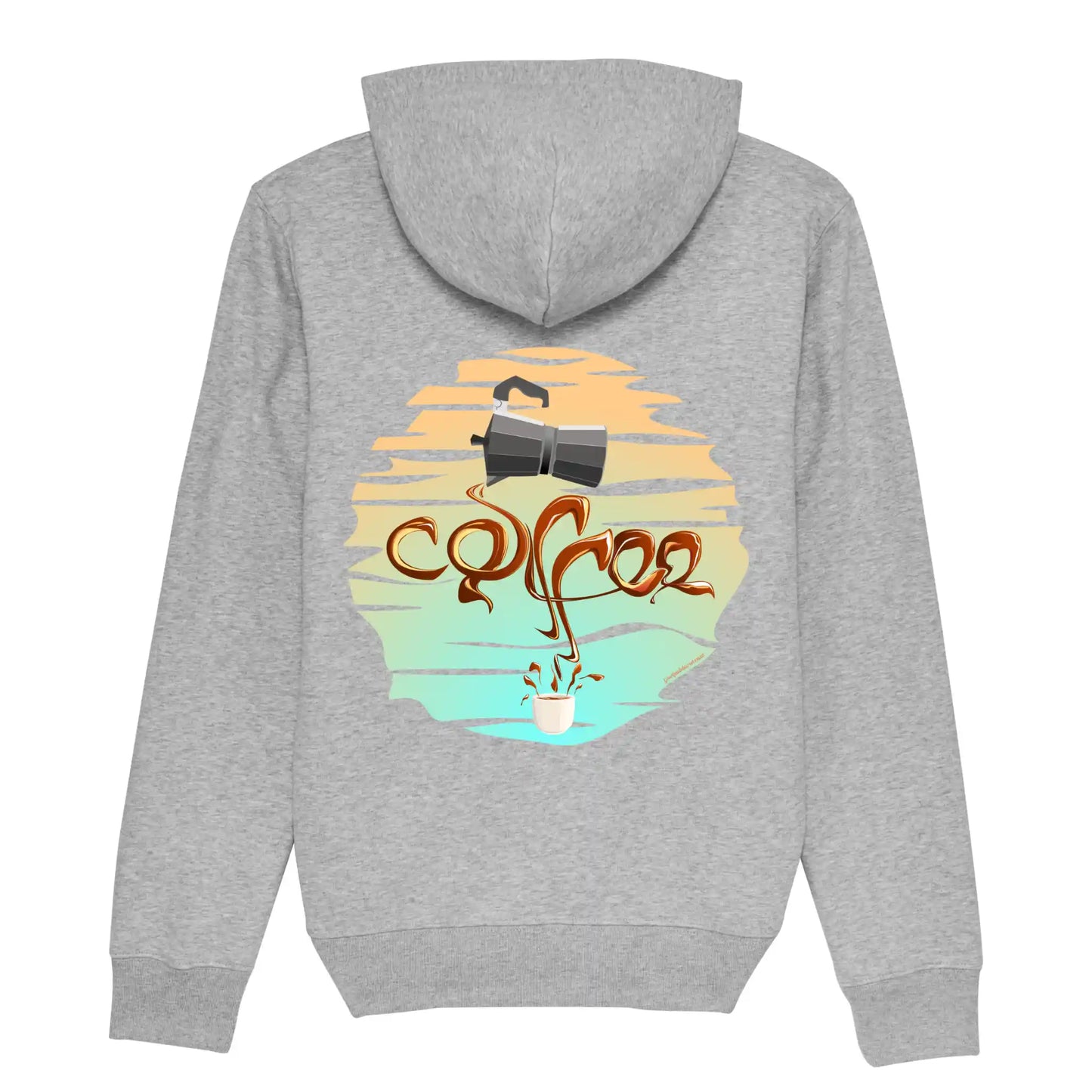 Hoodie Biologisch Unisex | Coffee