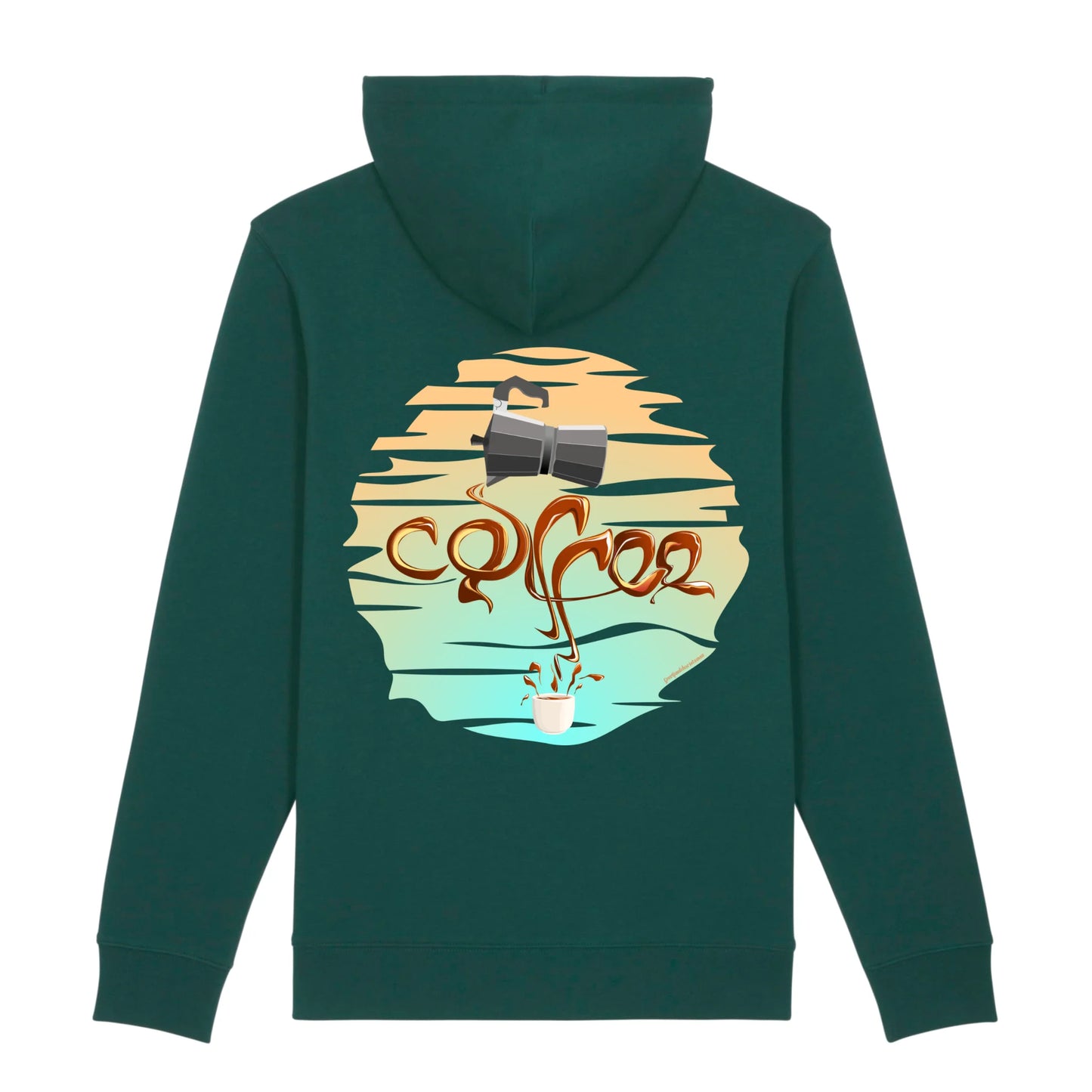 Sudadera con capucha Orgánica Unisex | Café