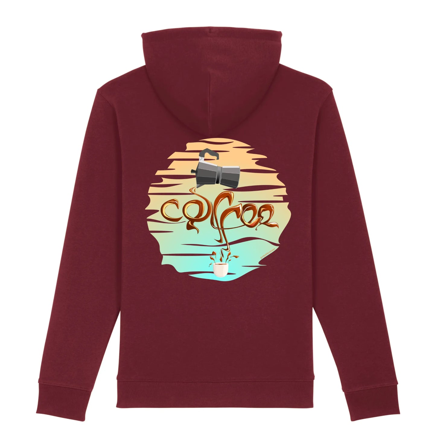 Sudadera con capucha Orgánica Unisex | Café