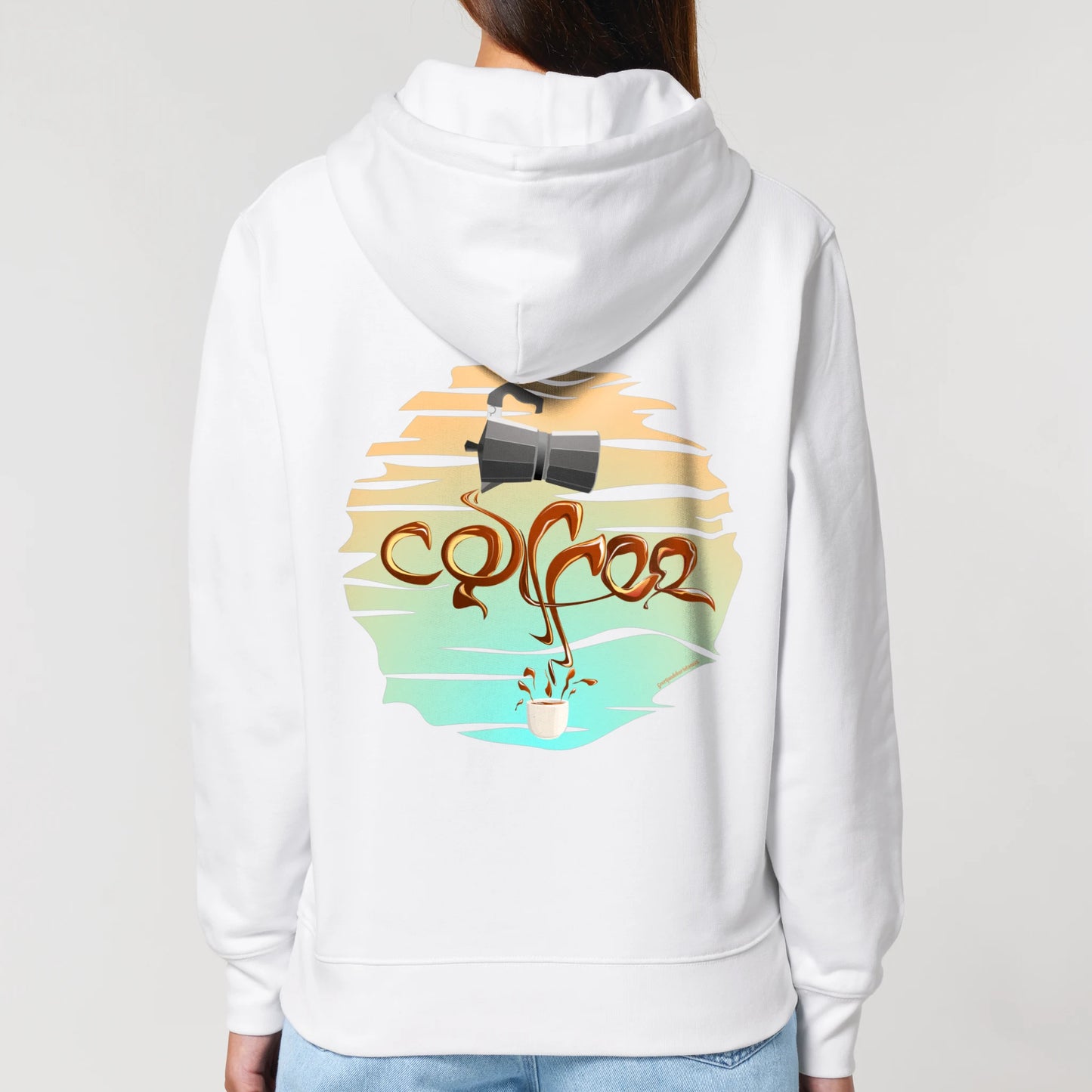 Hoodie Biologisch Unisex | Coffee