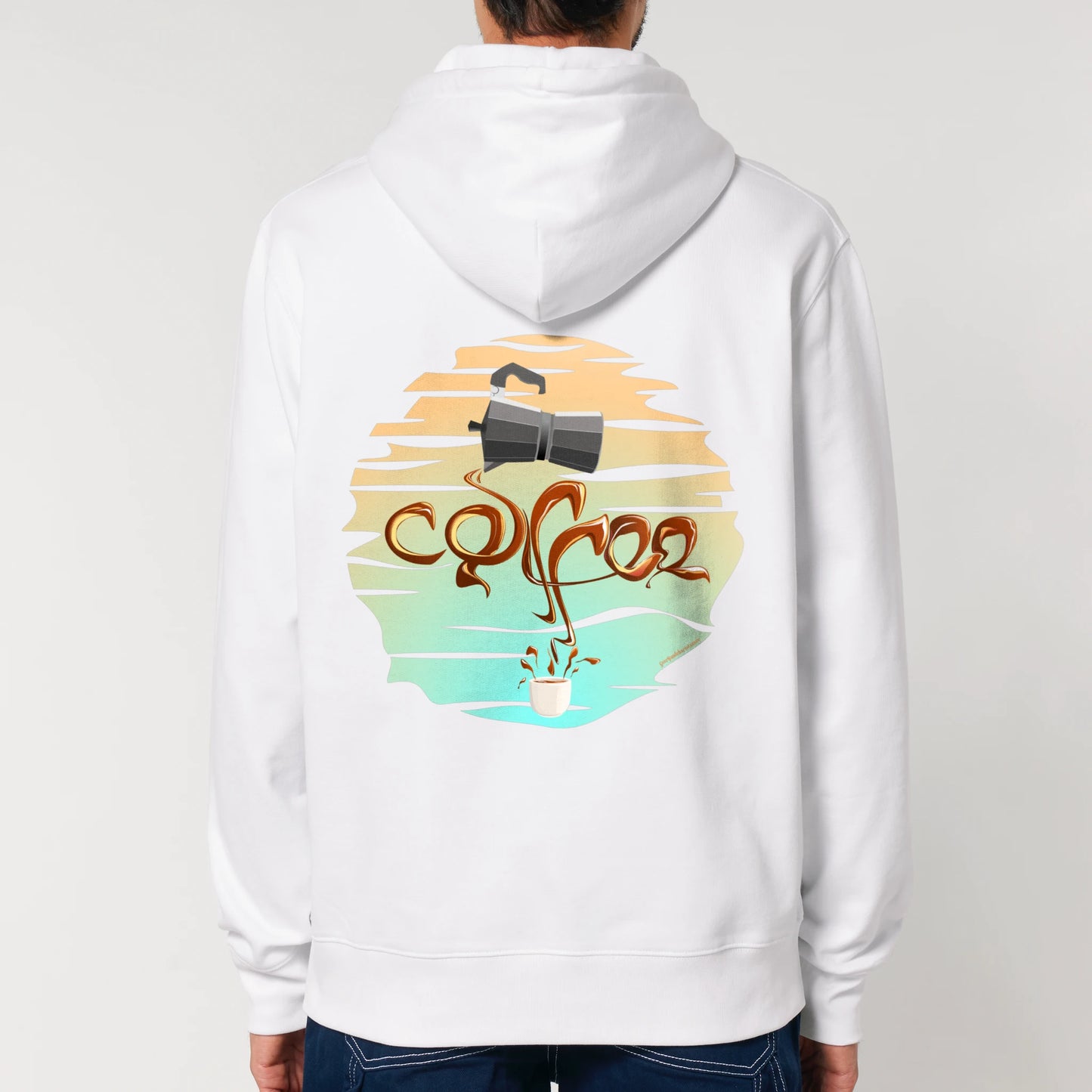 Hoodie Biologisch Unisex | Coffee