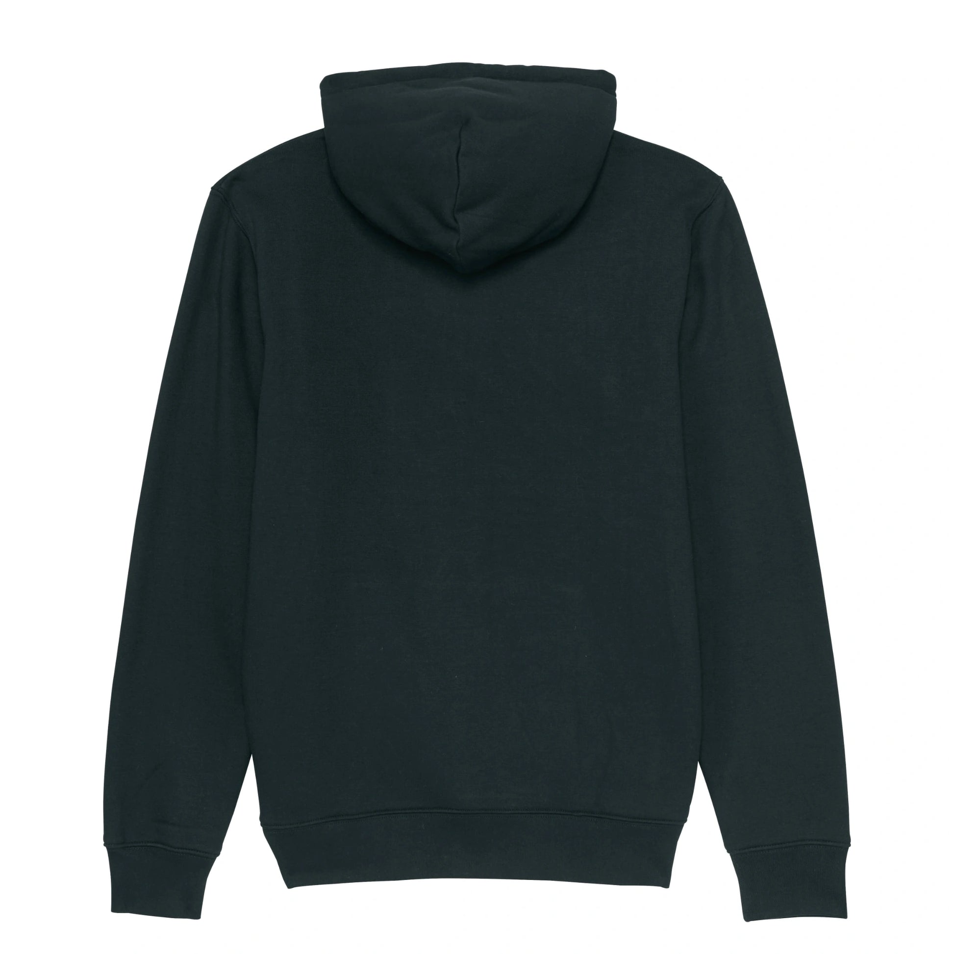 Koffie Babe Hoodie Unisex Organic zwart.