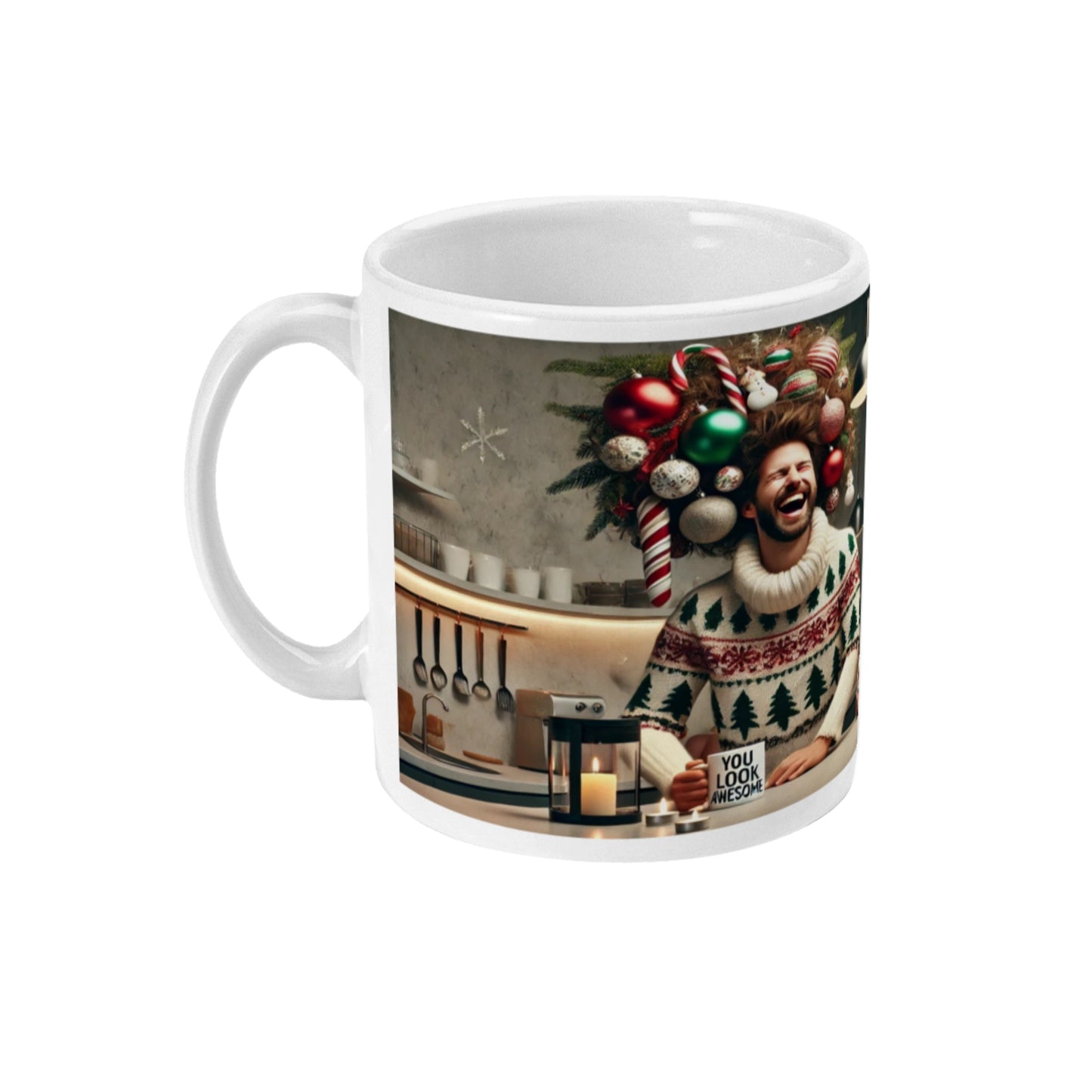 Kerstmok voor koffieliefhebbers en de barista. Het kerst cadeau voor Christmas van de Barista Shop 2