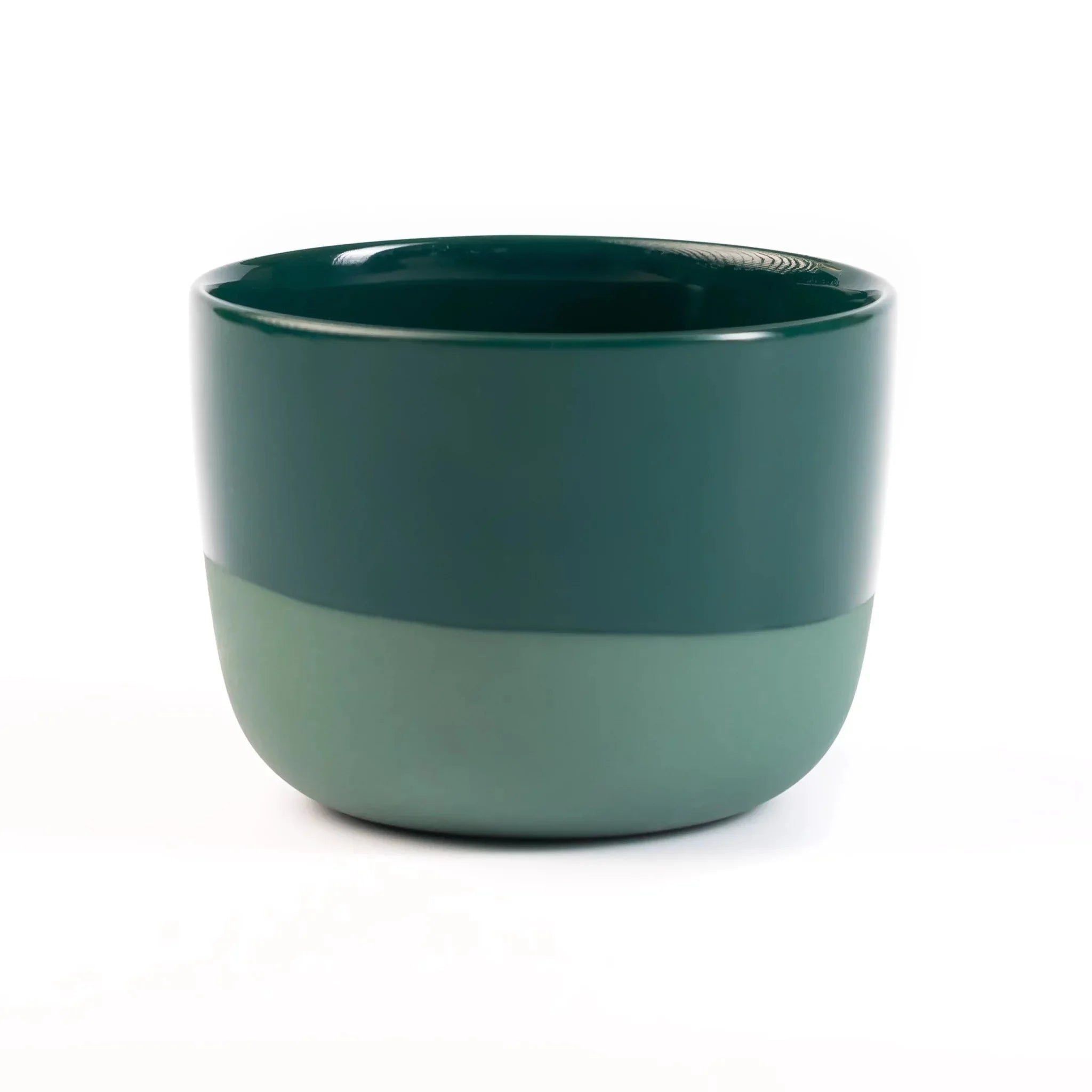 Pine Green Caffè Latte Kopje van Barista Essentials, ideaal voor thuisbarista's.