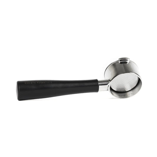 Naked portafilter 51 mm zwart voor DeLonghi Icona Vintage: los op een witte achtergrond