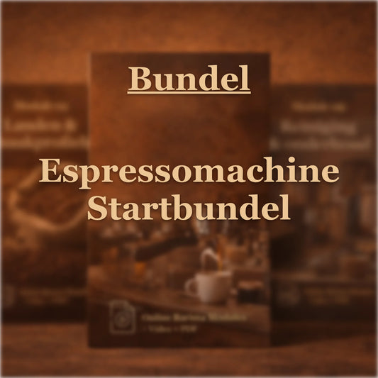Productafbeelding van de Espressomachine Startbundel voor starters die thuis beter espresso willen leren zetten en overstappen van volautomaat en Nespresso naar halfautomaat espressomachine