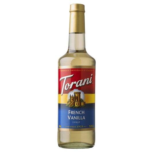 Torani French Vanilla Classic siroop 0,75L PET fles