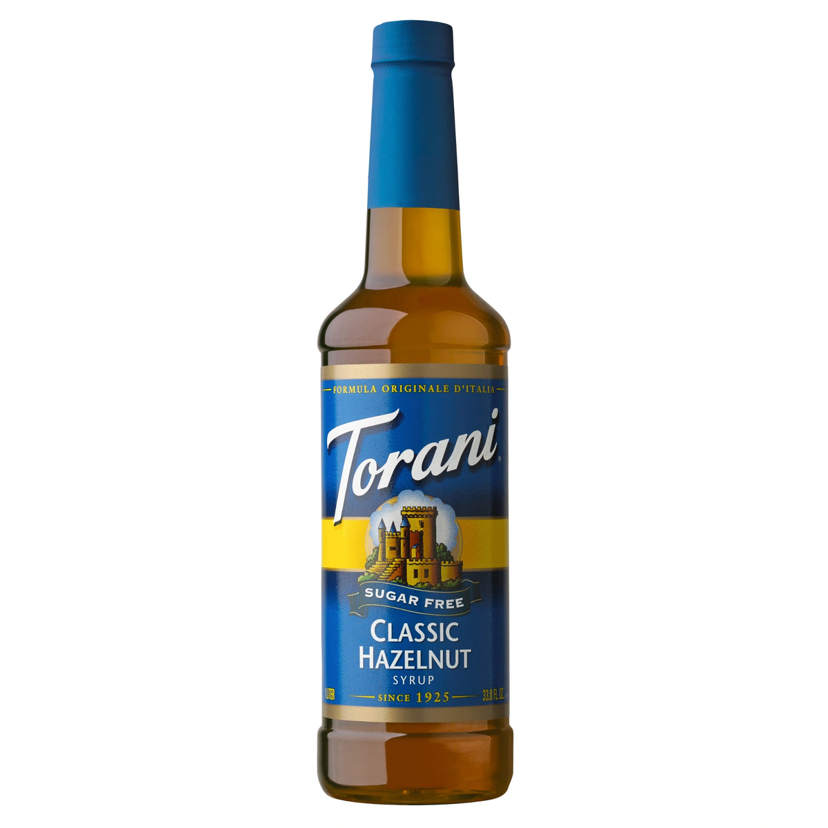 Torani Sugar Free Classic Hazelnut siroop 0,75L PET fles