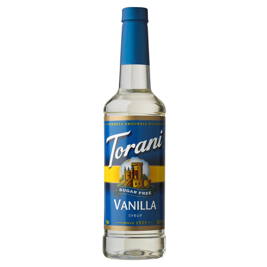 Torani Sugar Free Vanilla siroop 0,75L PET fles